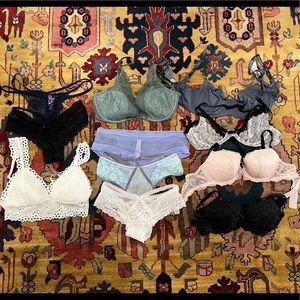 Large lot of new with tag, new without and gently used Victoria secret and pink